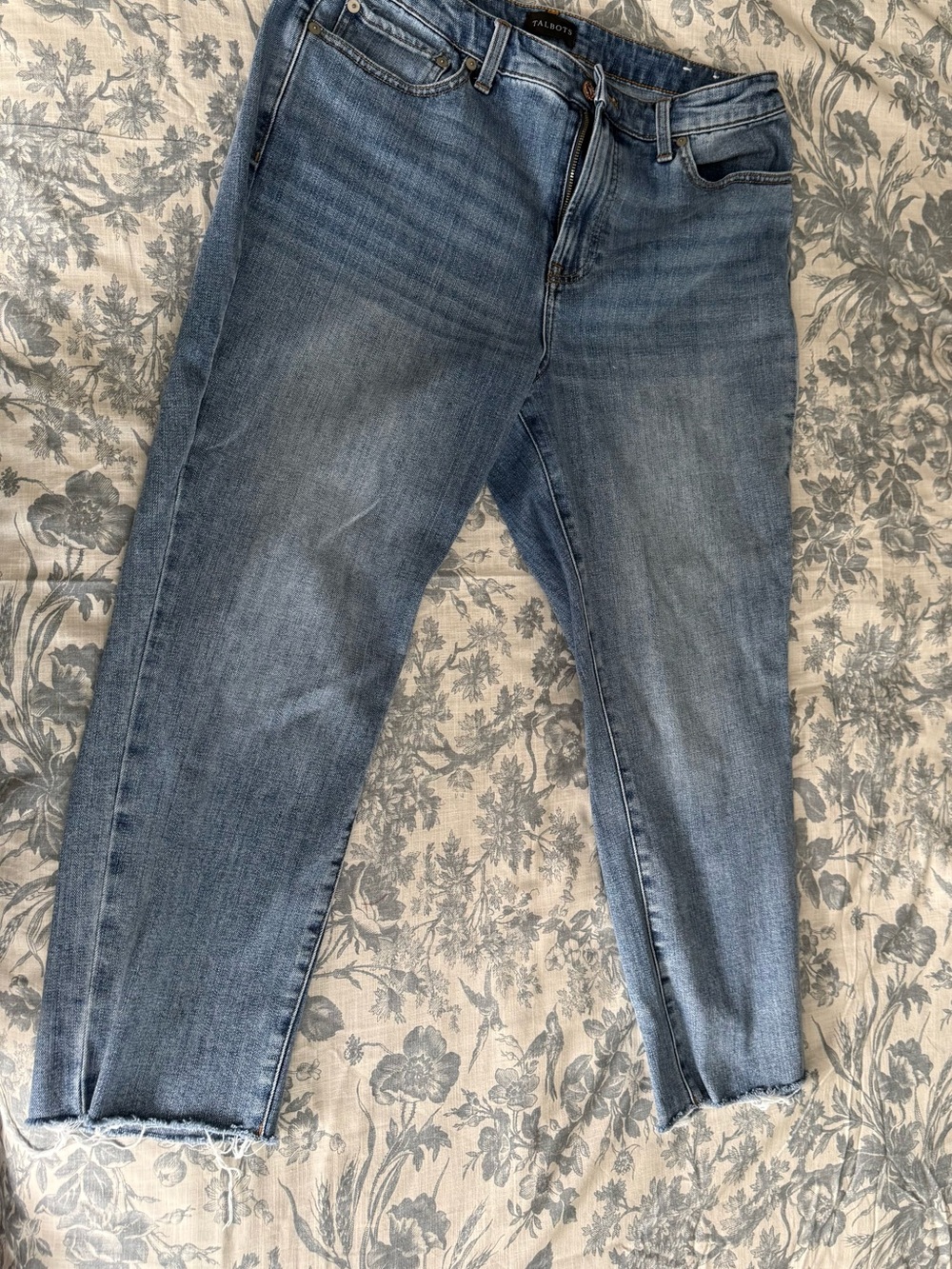 Talbots Light Blue Cropped Ankle Jeans